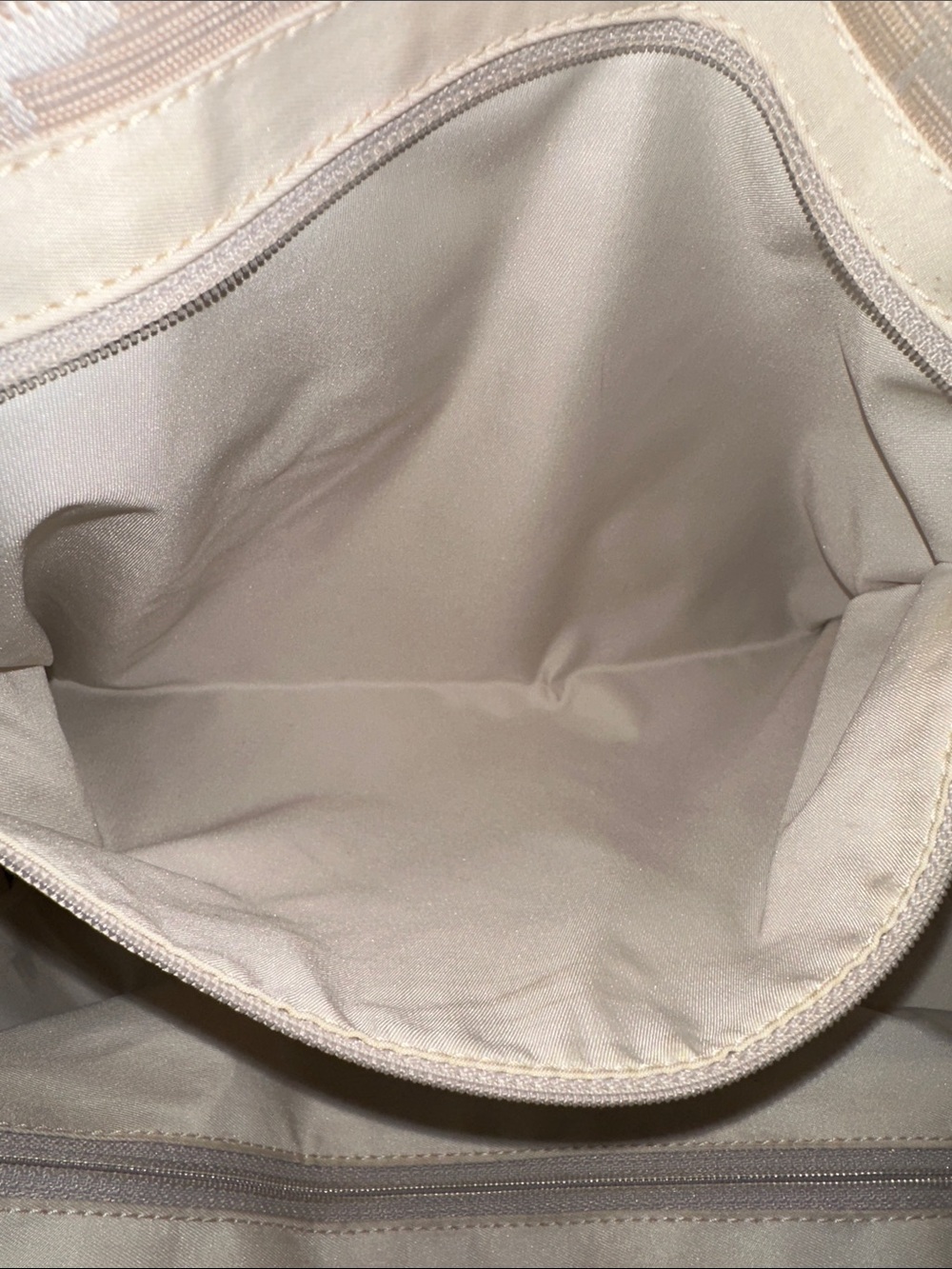 CHANEL Beige Tote Bag with Tan Handles - Picture 14 of 15